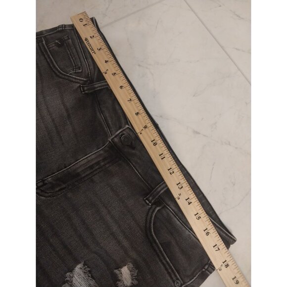 KanCan Cora Estilo Light Gray Mid Rise Super Skinny Jeans Women's Sz 13/30 - Picture 13 of 15